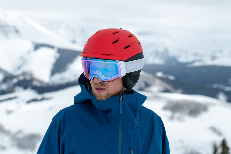 Smith 4D Mag snow goggles (full view of goggles)